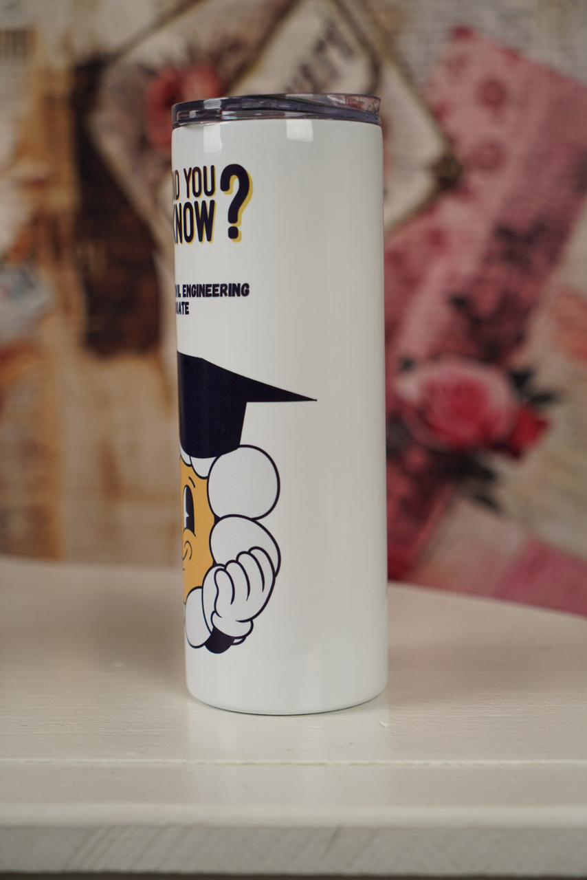 Personalised “Did You Know” Graduation Tumbler 600ml