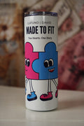 Custom Name Personalised Couple Puzzle Tumbler 600ml