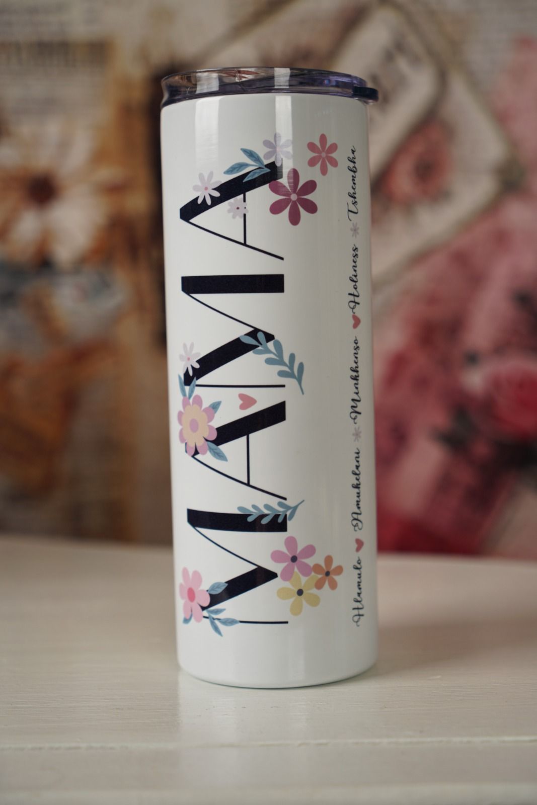 Custom Name Personalised Mama Tumbler 600ml