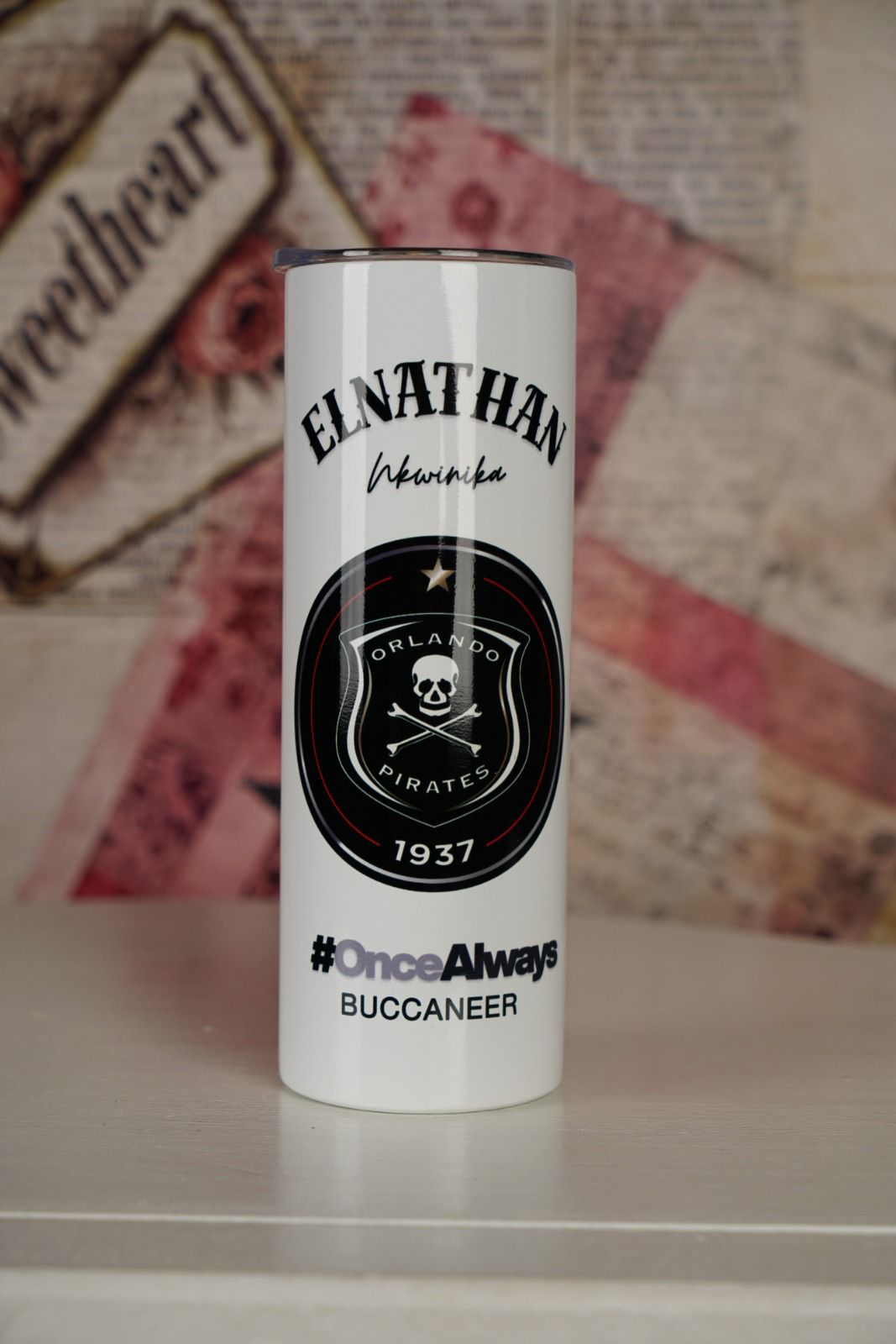 Orlando Pirates Personalised Tumbler 600ml