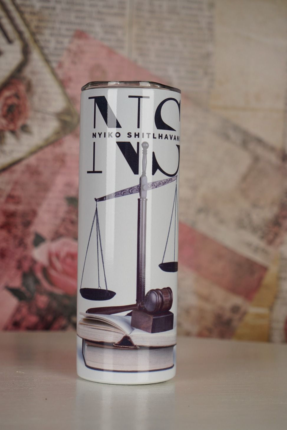 Personalised Law-Themed Tumbler 600ml