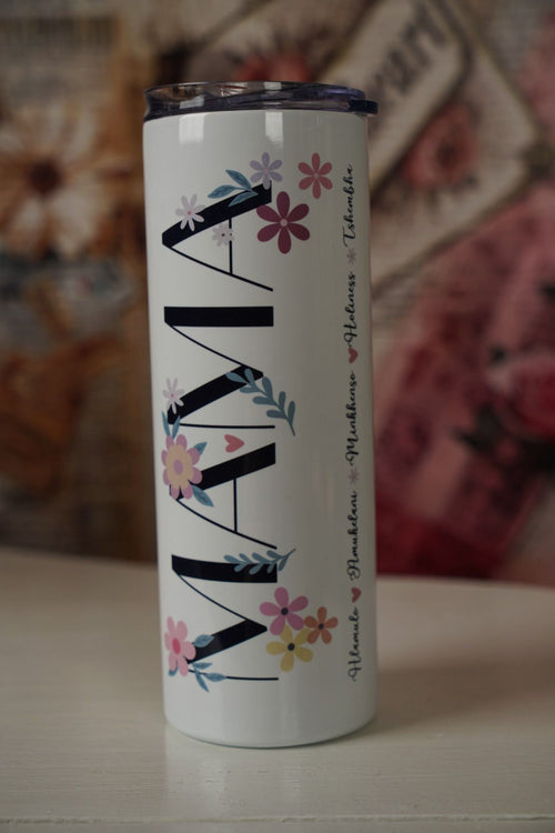 Custom Name Personalised Mama Tumbler 600ml