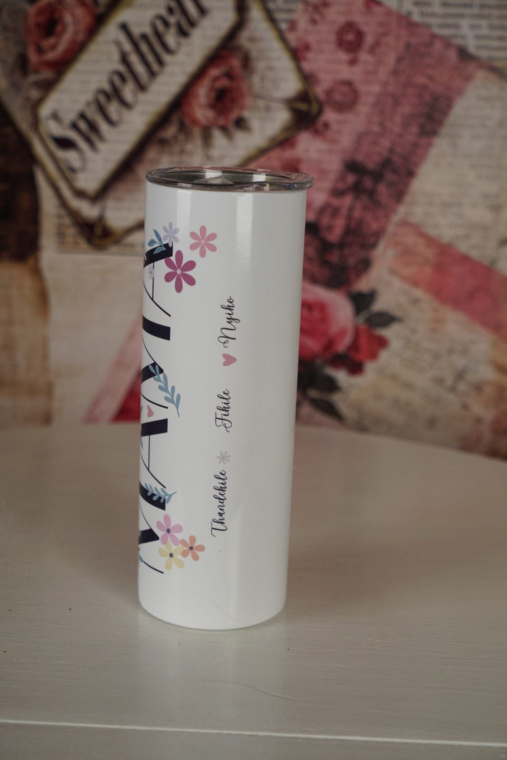 Custom Name Personalised Mama Tumbler 600ml