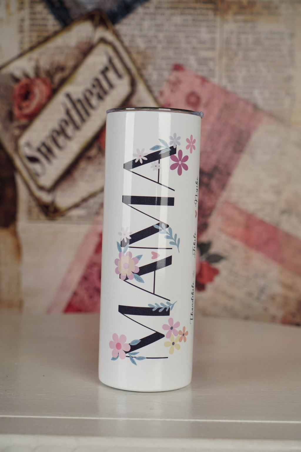 Custom Name Personalised Mama Tumbler 600ml