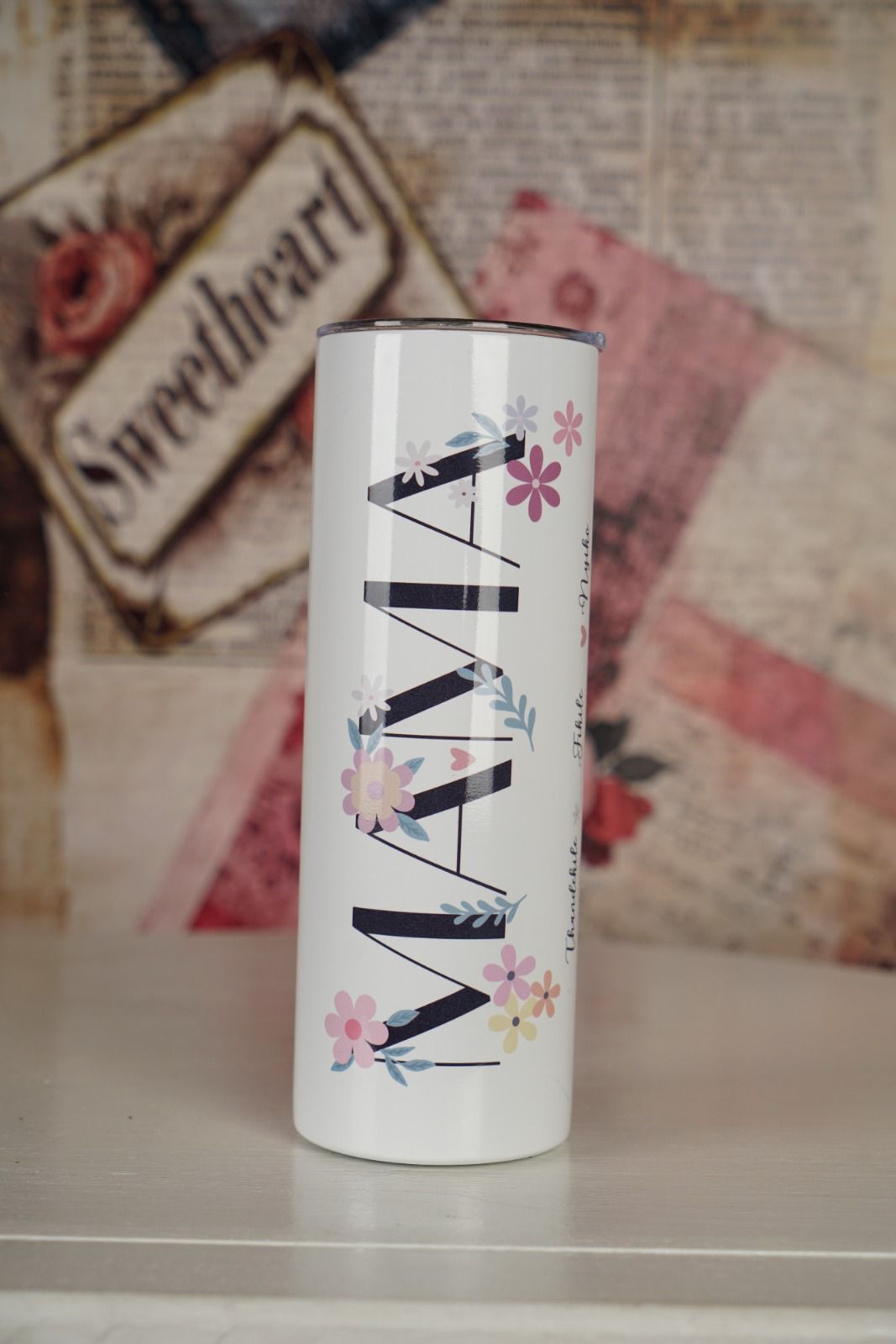 Custom Name Personalised Mama Tumbler 600ml
