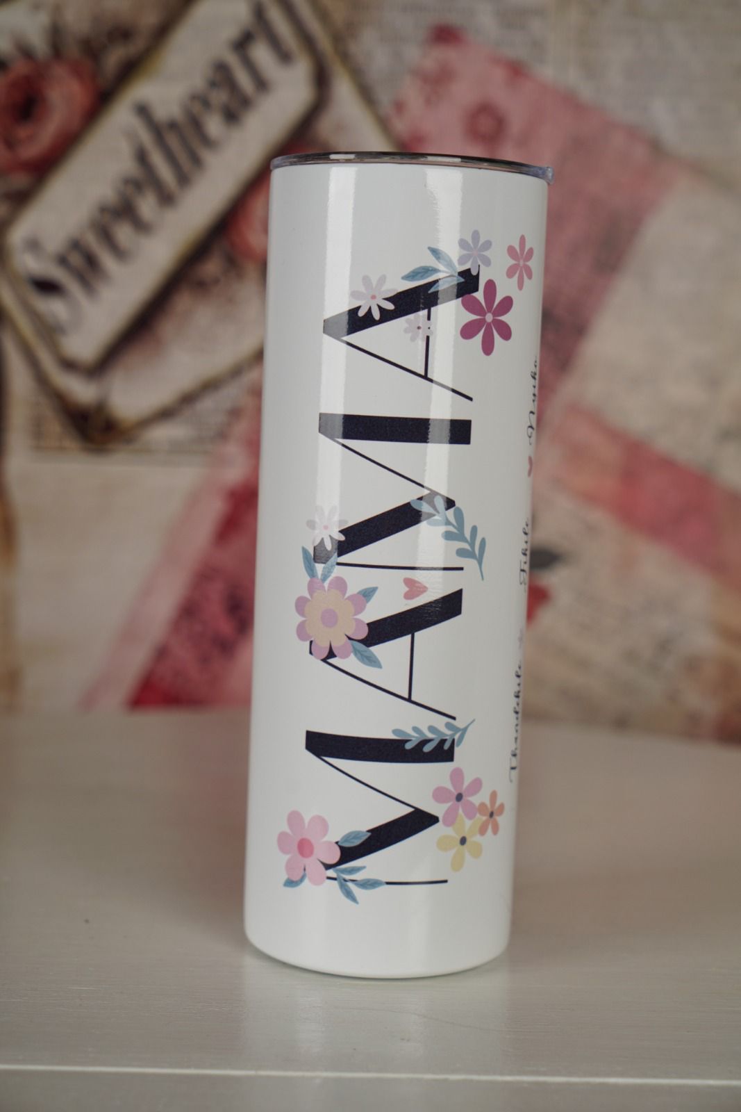 Custom Name Personalised Mama Tumbler 600ml