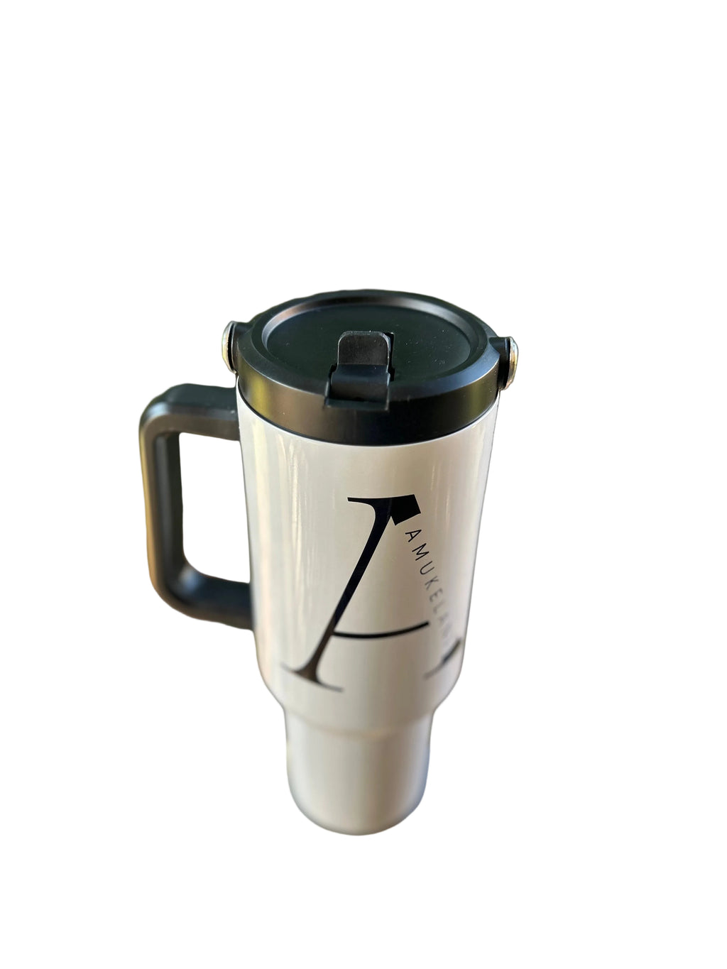 Custom 40oz stainless steel tumbler personalised with a unique design