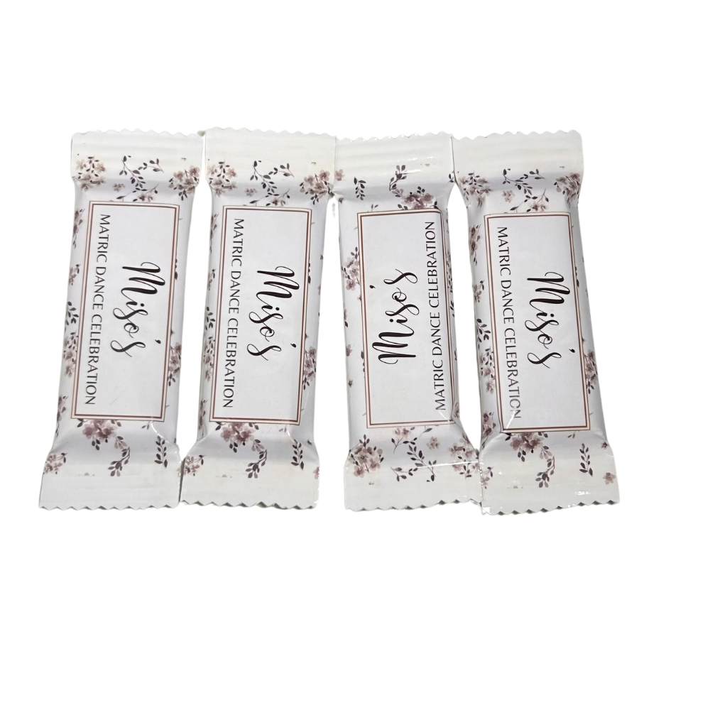 Custom chocolate wrappers personalised for gifts and special occasions bulk
